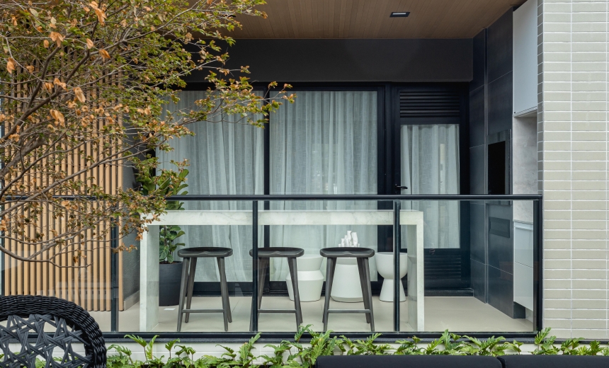 Apartamento decorado por OSA Osvaldo Segundo Arquitetos 