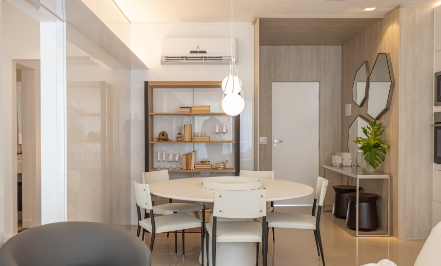 Apartamento decorado por OSA Osvaldo Segundo Arquitetos 