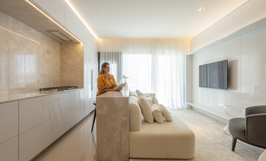 Apartamento decorado por OSA Osvaldo Segundo Arquitetos 
