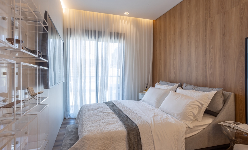 Apartamento decorado por OSA Osvaldo Segundo Arquitetos 