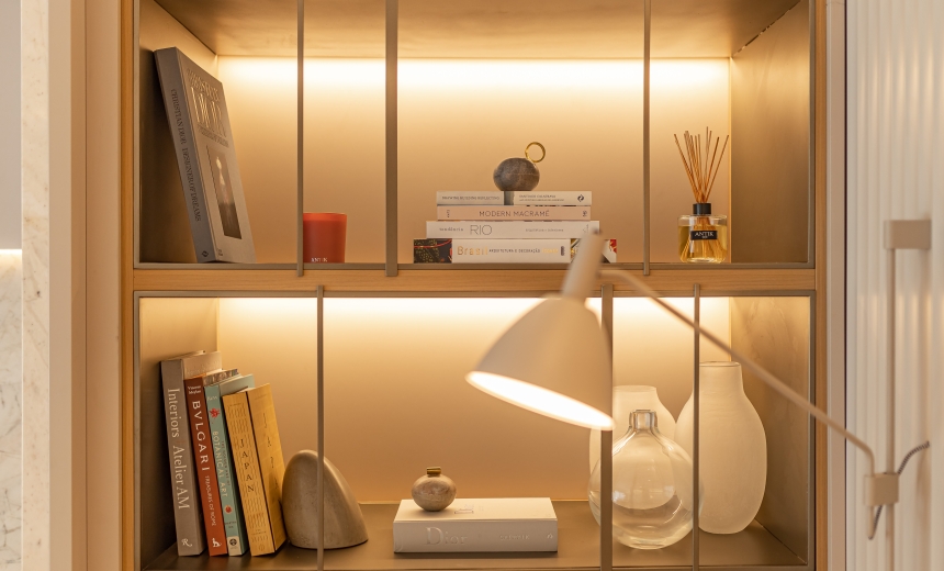 Apartamento decorado por Anastassiadis