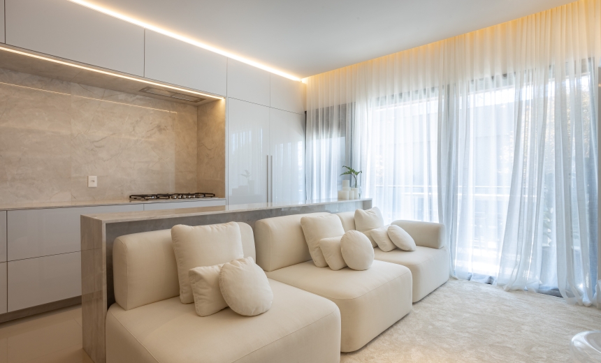 Apartamento decorado por OSA Osvaldo Segundo Arquitetos 